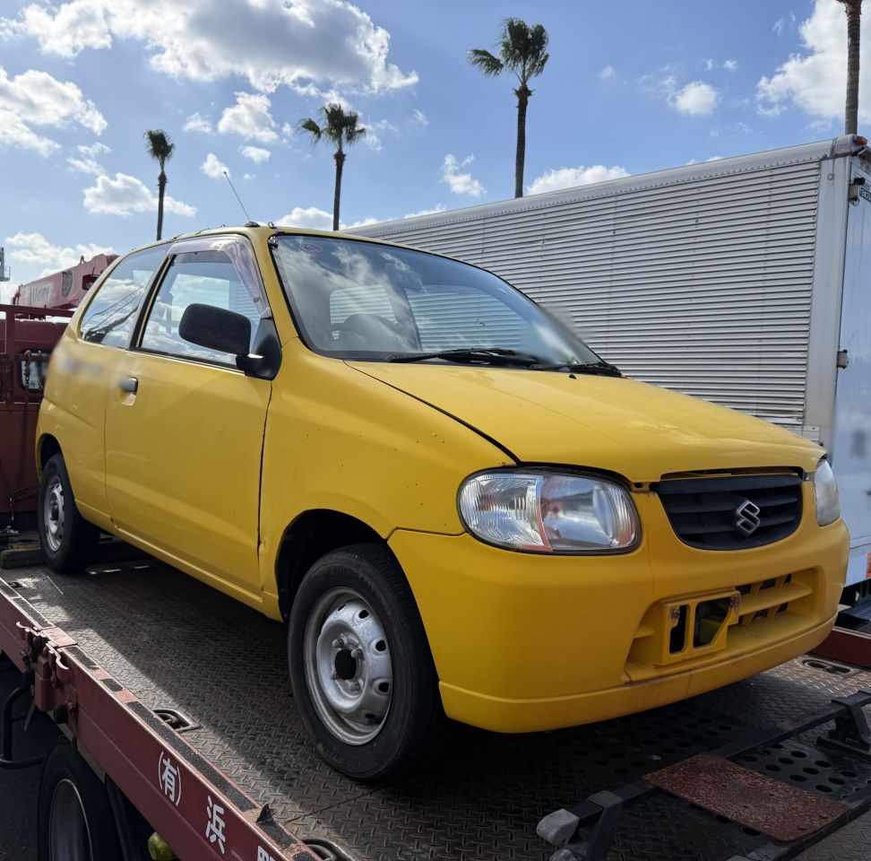 古いアルトも4万で買取ました